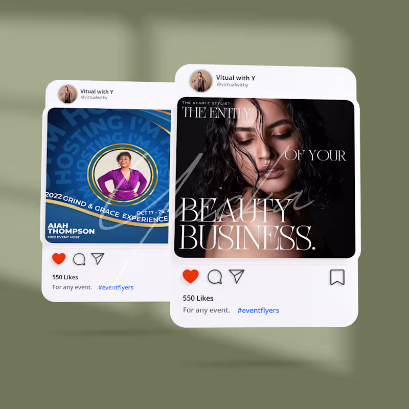Cover image for Customizable Graphic and Flyer Design