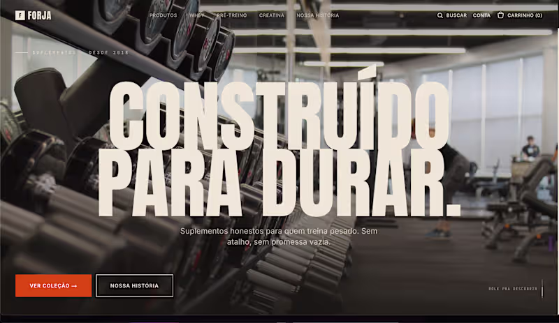 Cover image for FORJA is a modern e-commerce