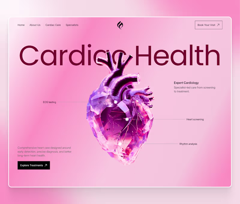 Cover image for Cardiac Healthcare Hero