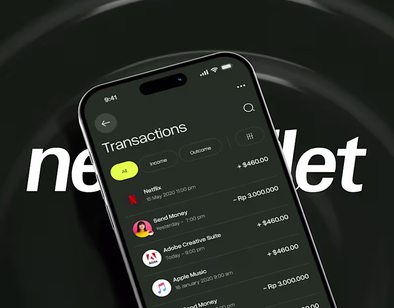 Cover image for Neowallet - Mobile App & Visual Branding