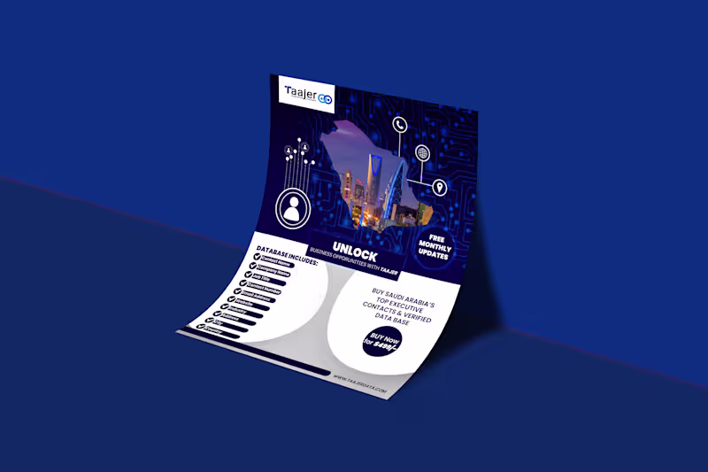 Cover image for Flyer for Taajer
