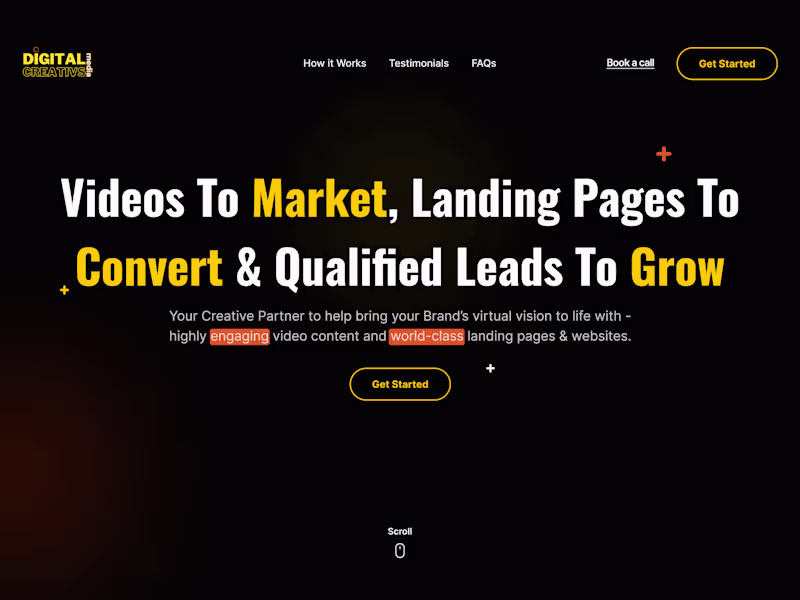 Cover image for Digital Creativs - Agency Website Design and Webflow Development