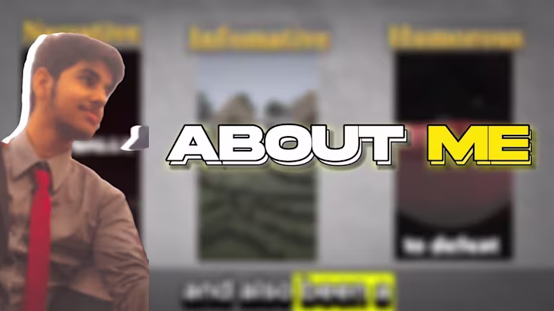 Cover image for About me, my skills and my services - YouTube