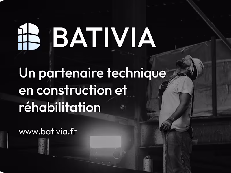 Cover image for BATIVIA – Construction Website