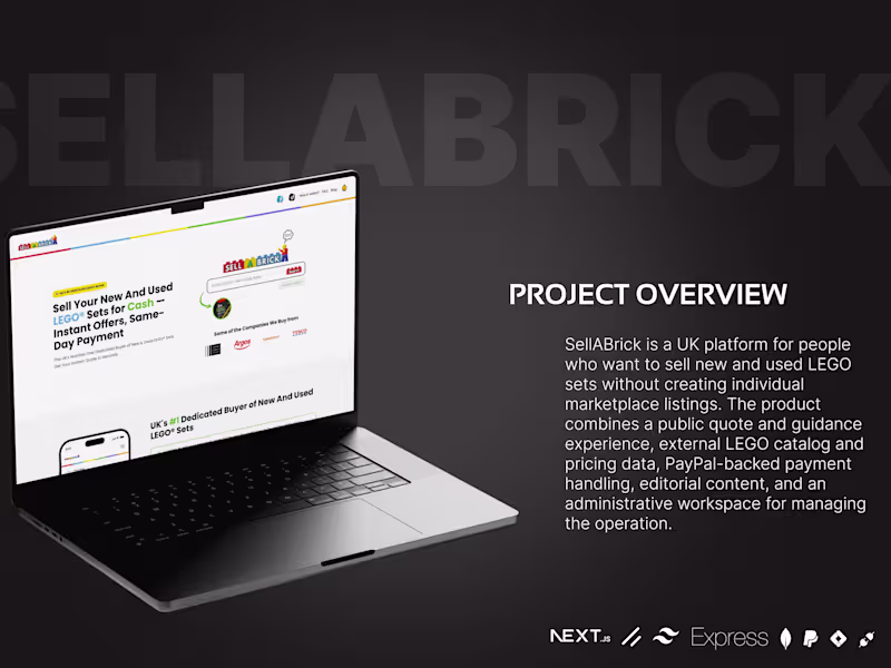 Cover image for SellABrick is a UK platform