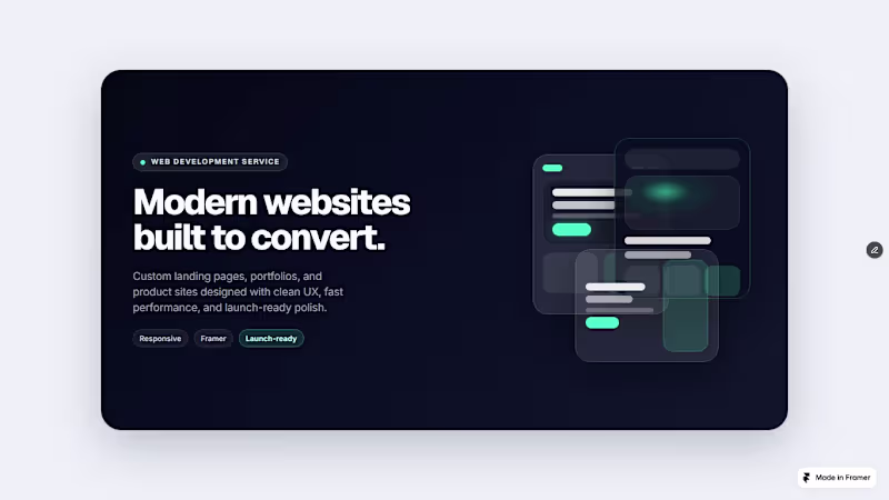 Cover image for Web Development