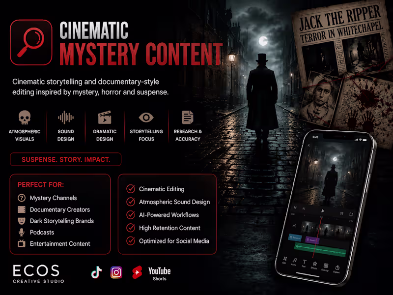 Cover image for  🎬 3 Cinematic Mystery Reels