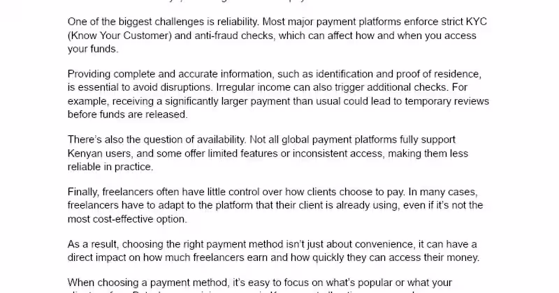 Cover image for Best Ways to Receive International Payments in Africa (What Act…