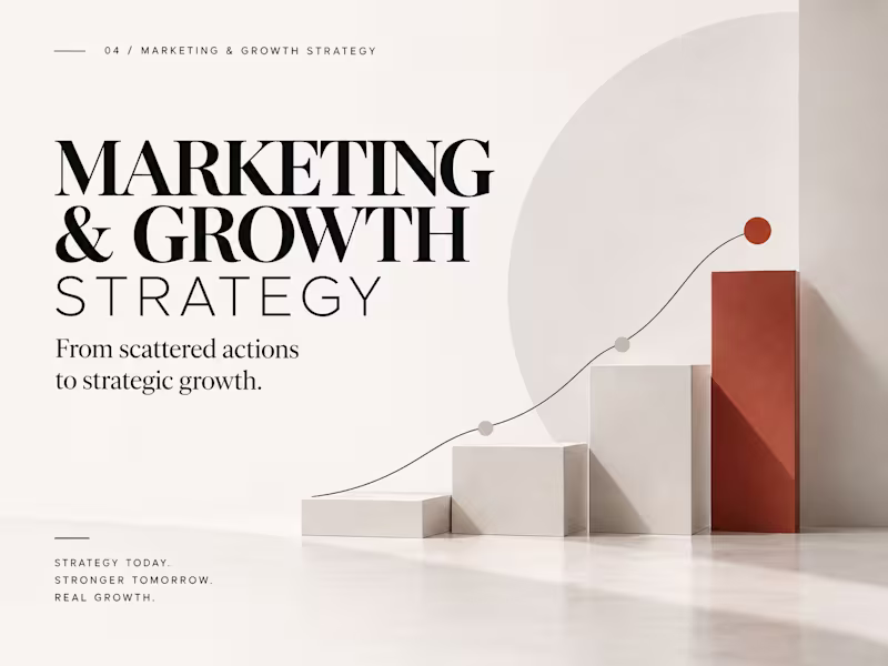 Cover image for Marketing & Growth Strategy