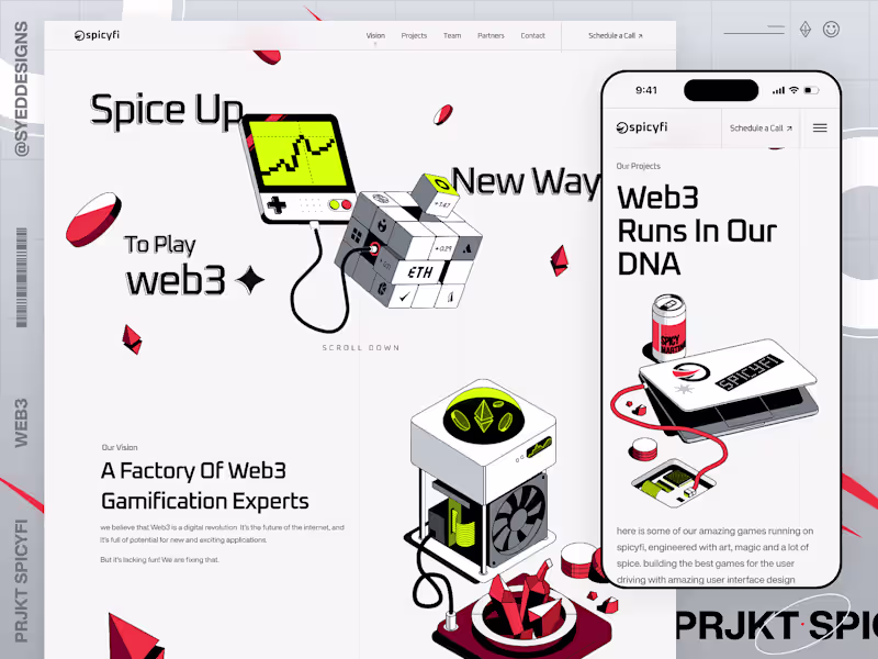 Cover image for Web3 Gamification Enhancement for SpicyFi