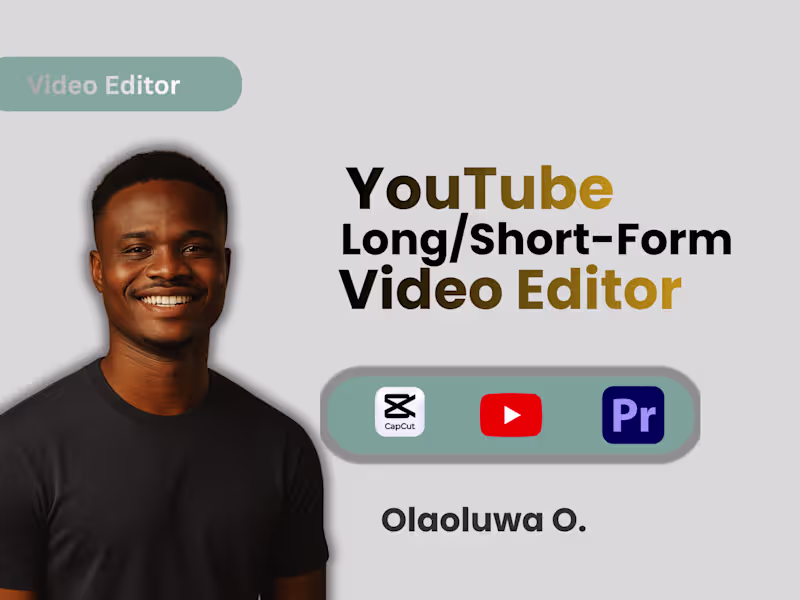 Cover image for YouTube Long-Form & Short-Form Video Editing