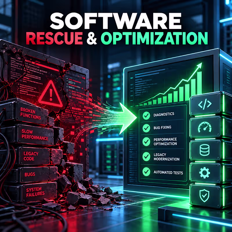 Cover image for Rescue, Debug and Optimize Your Existing Software