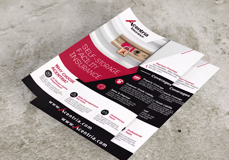 Cover image for Self-Storage Facility Flyer