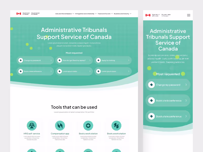 Cover image for ATSSC Canada Landing Page