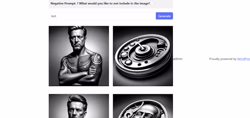 Cover image for For a WordPress website, I