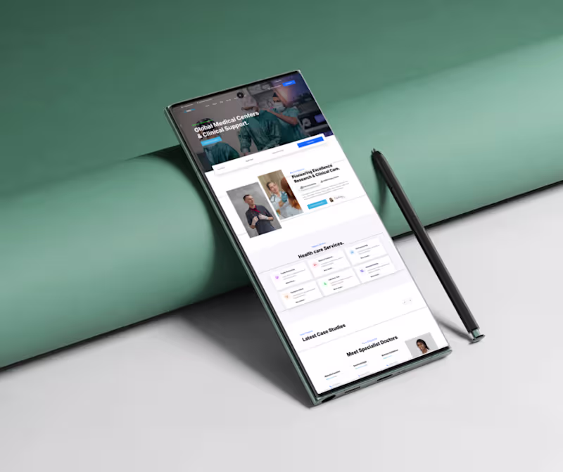 Cover image for GHL Medical Website + Patient