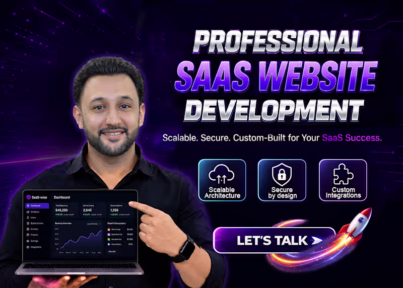 Cover image for Website AI SAAS Application