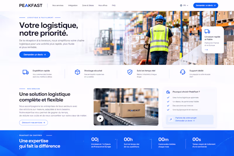 Cover image for PeakFast - Figma to Webflow