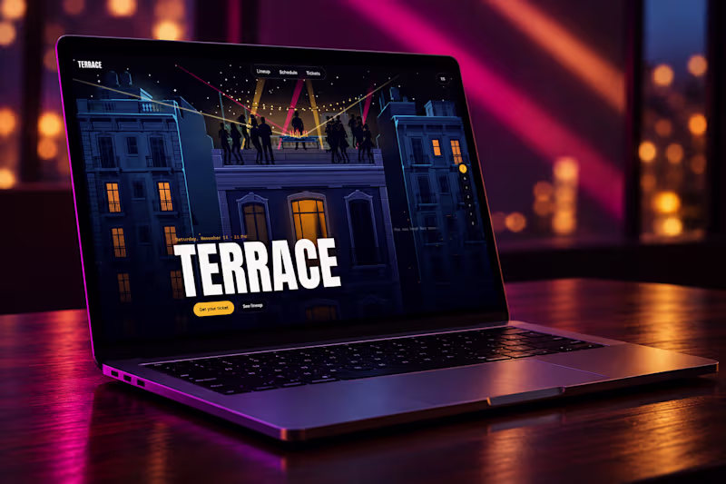Cover image for EVENT WEBSITE | FESTIVALS & PARTIES | TICKET SALES