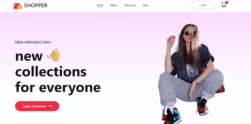 Cover image for Ecommerce website