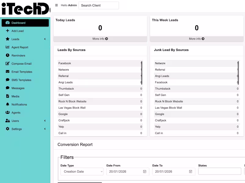 Cover image for Custom CRM