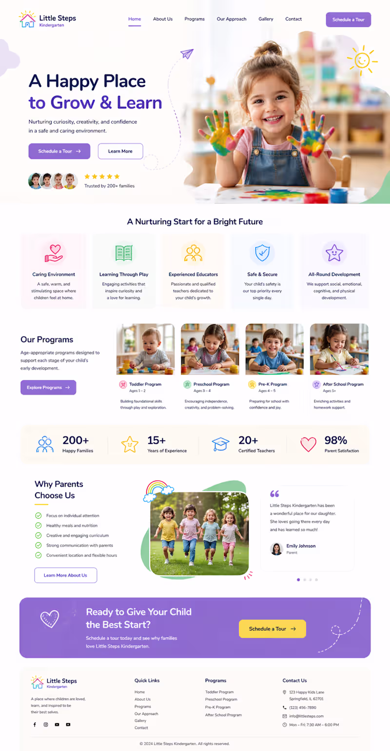 Cover image for Kindergarten / Child Development Center