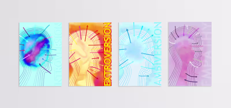 Cover image for Personality Type Posters Thesis Project - Sabrina Awdi