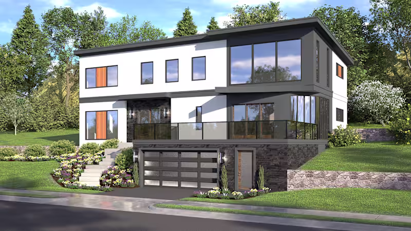 Cover image for Contemporary design meets elevated curb appeal. Clean lines,...