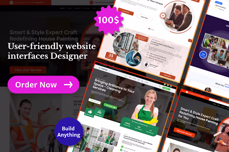 Cover image for Website Redesign, Landing Page, and copy website For Figma