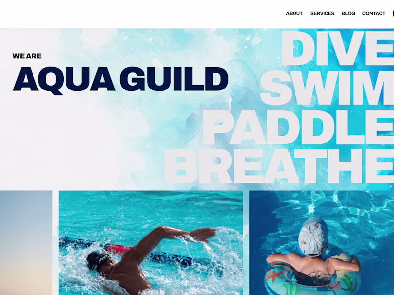 Cover image for AquaGuild Website