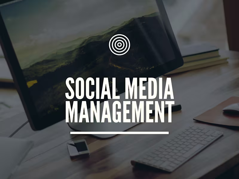 Cover image for Social media management