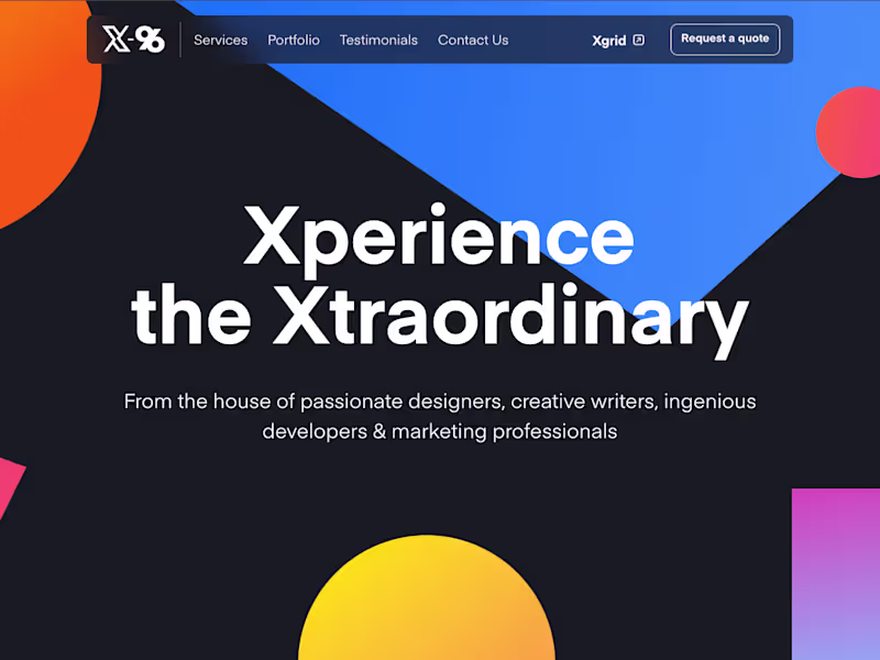Cover image for React Website