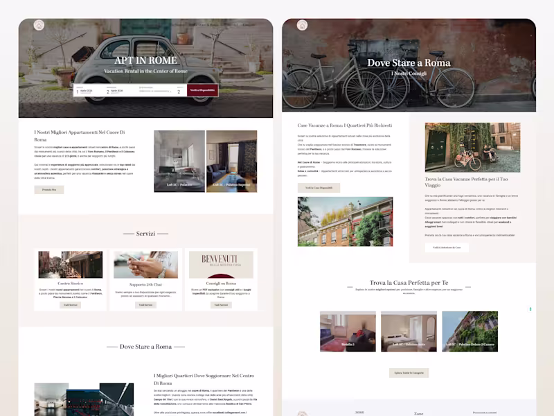 Cover image for MyAptInRome is Vacation Rental with