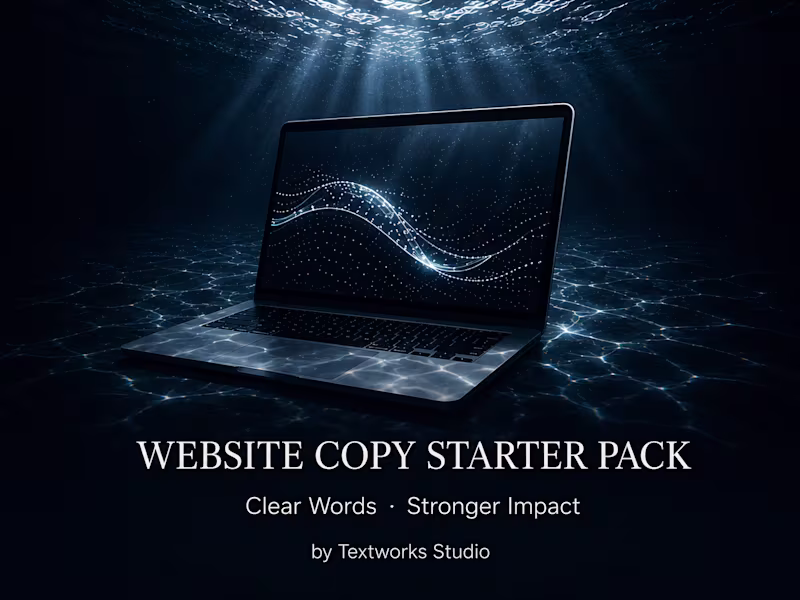 Cover image for Website Copy Review and Starter Package
