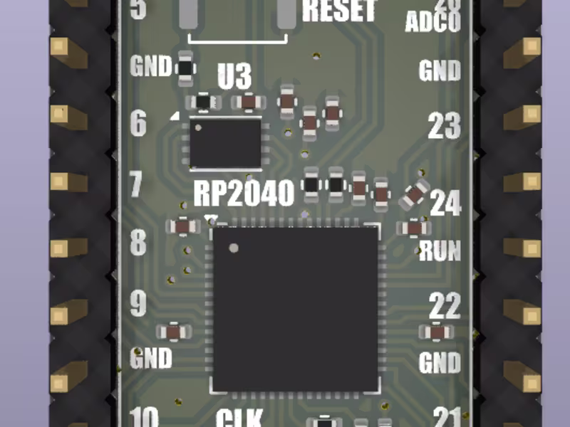 Cover image for RP2040 development board