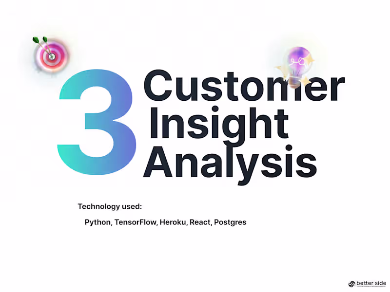 Cover image for Customer Insight Analysis