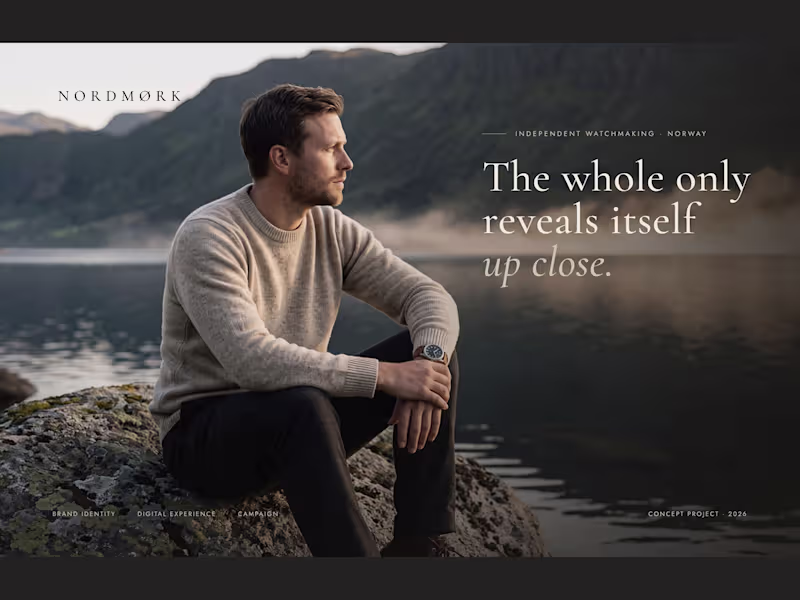 Cover image for Nordmørk — Independent Watchmaking Brand