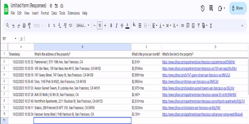 Cover image for Zillow Scraper and Form Automation
