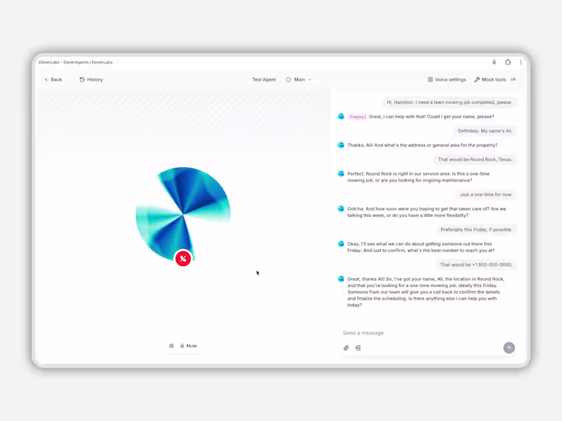 Cover image for Hamilton - AI Receptionist for Landscaping Business