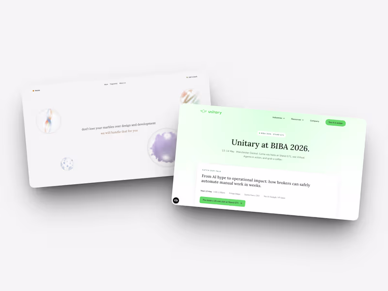 Cover image for Webflow Landing Page Development
