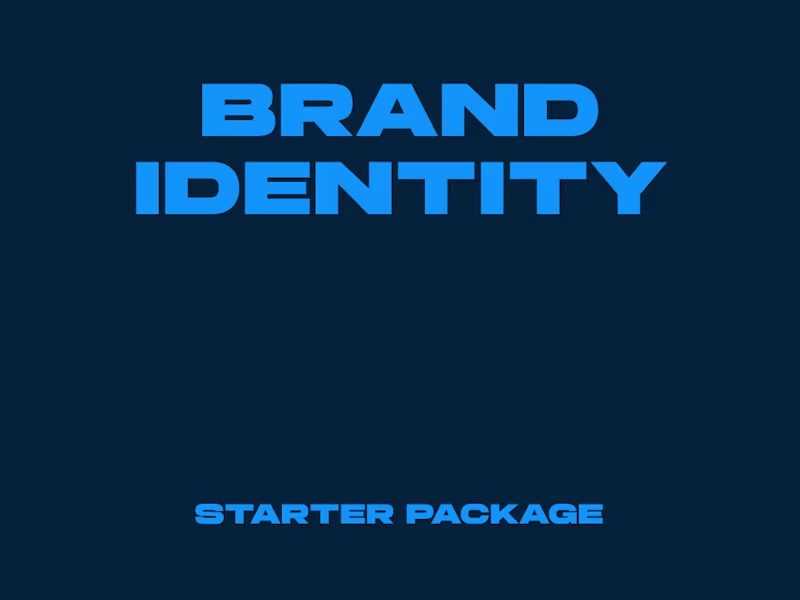 Cover image for Brand Identity | Started Pack 