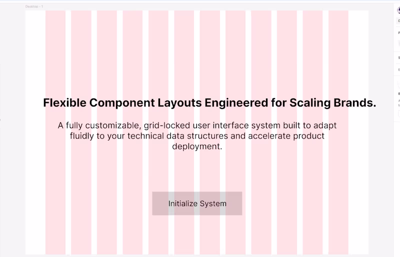 Cover image for A master 12-column layout template