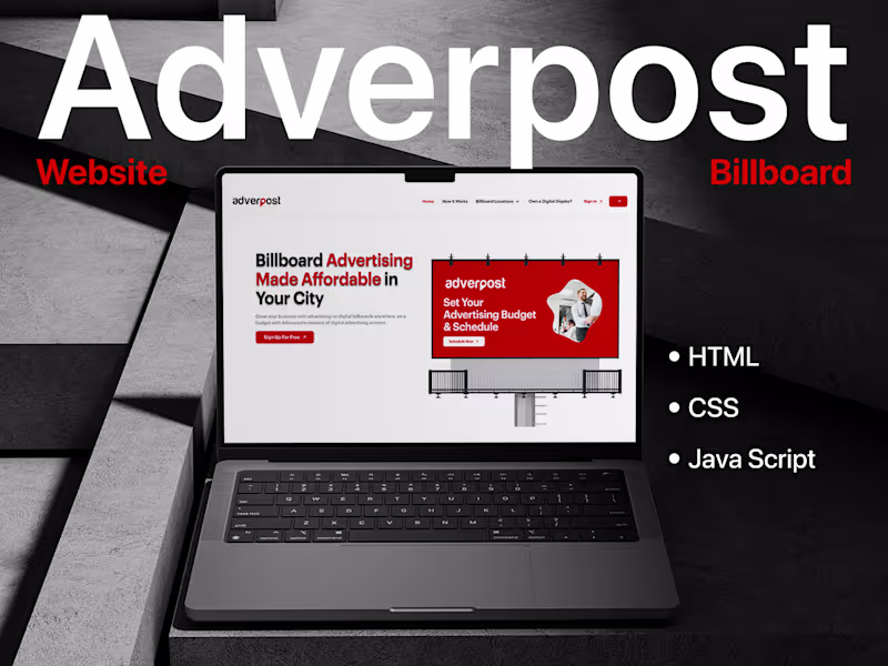 Cover image for Adpost an advertising Posting Platform 