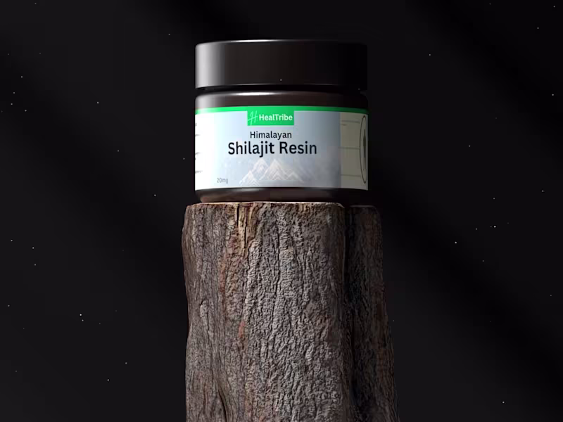 Cover image for Shilajit Showcase Render.