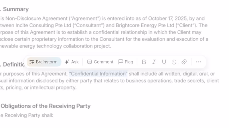 Cover image for Some design snippet for an AI-powered document management so...