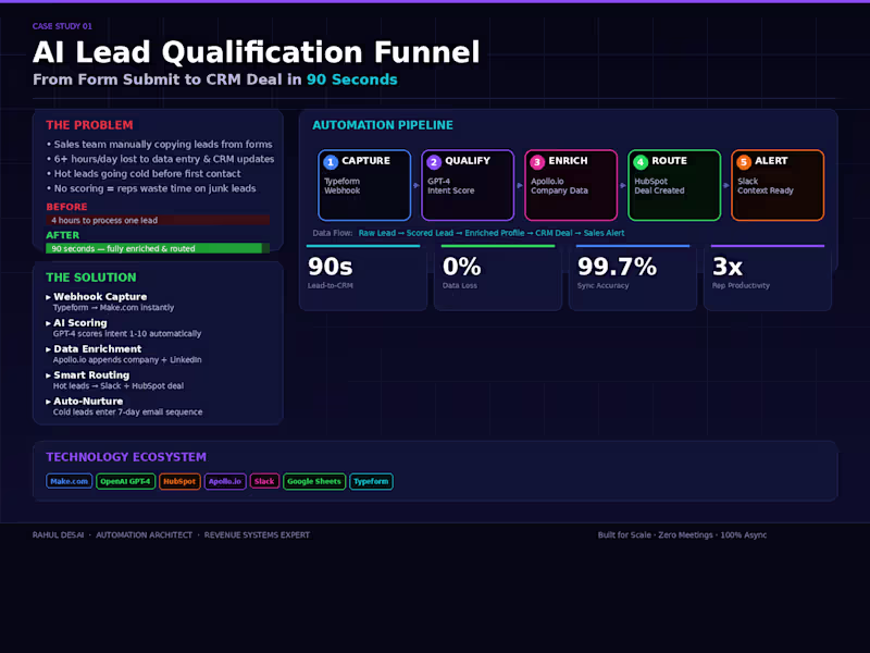 Cover image for AI-Powered Lead Qualification System —