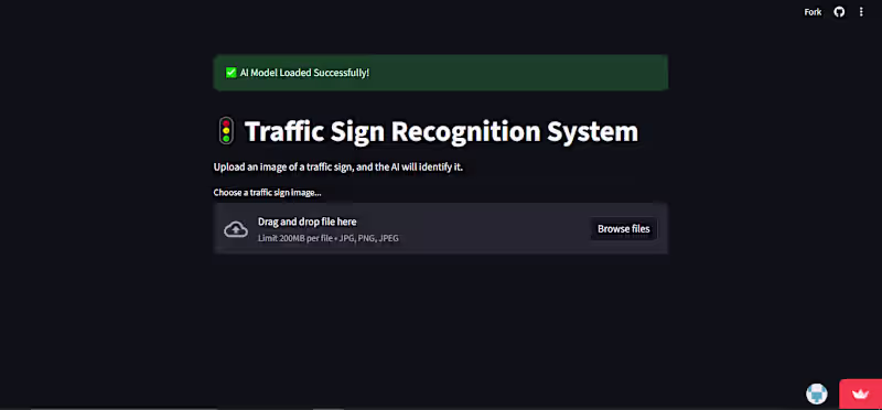 Cover image for Traffic Sign Recognition System 