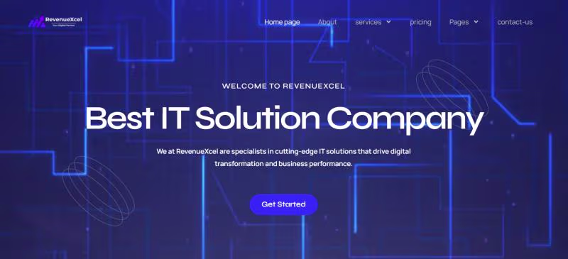 Cover image for revenue-xcel Website