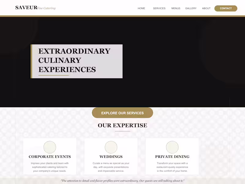 Cover image for Tested Events planner website!