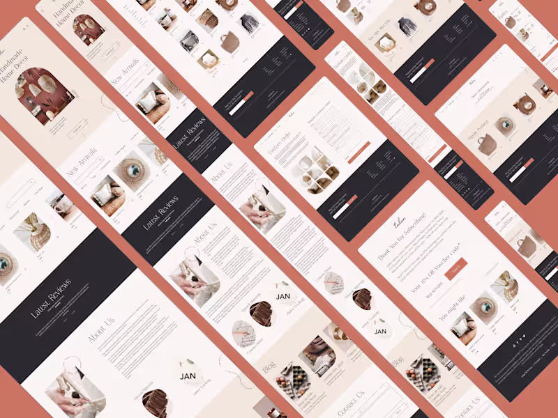 Cover image for Adaptive eCommerce Website UX/UI Design
